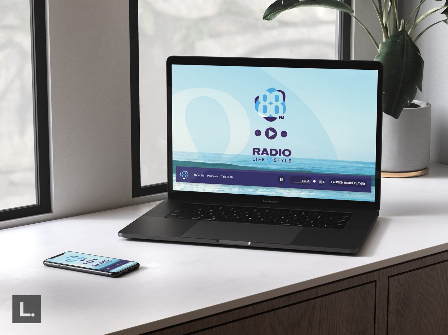 Radio Life and Style Website Design
